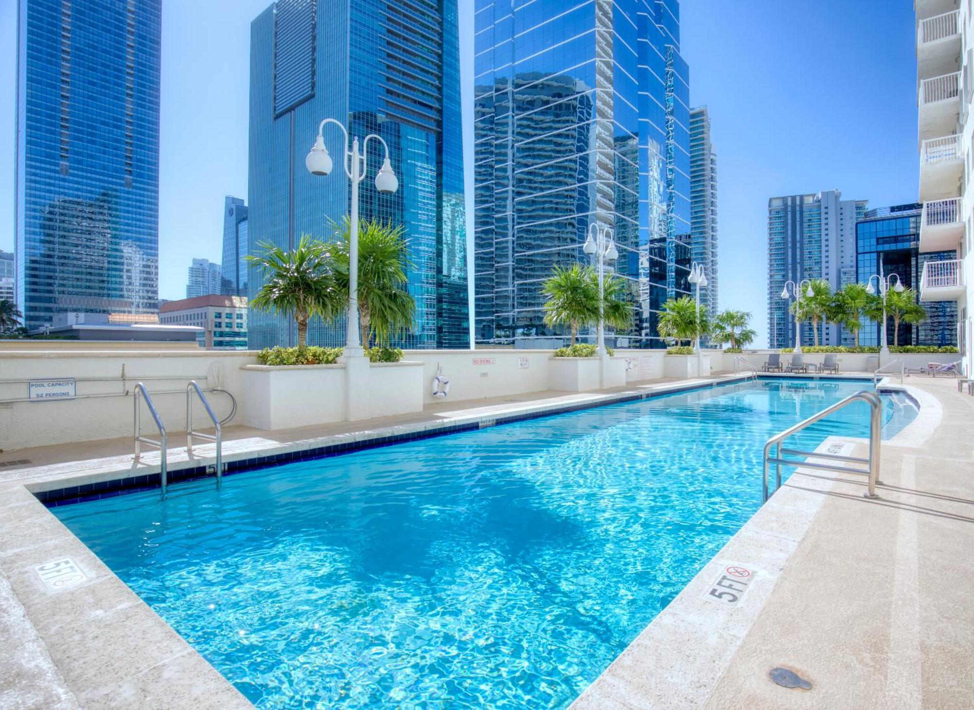 Oceanside Penthouse Apartment In Brickell Miami, Pool, Free Parking Ngoại thất bức ảnh