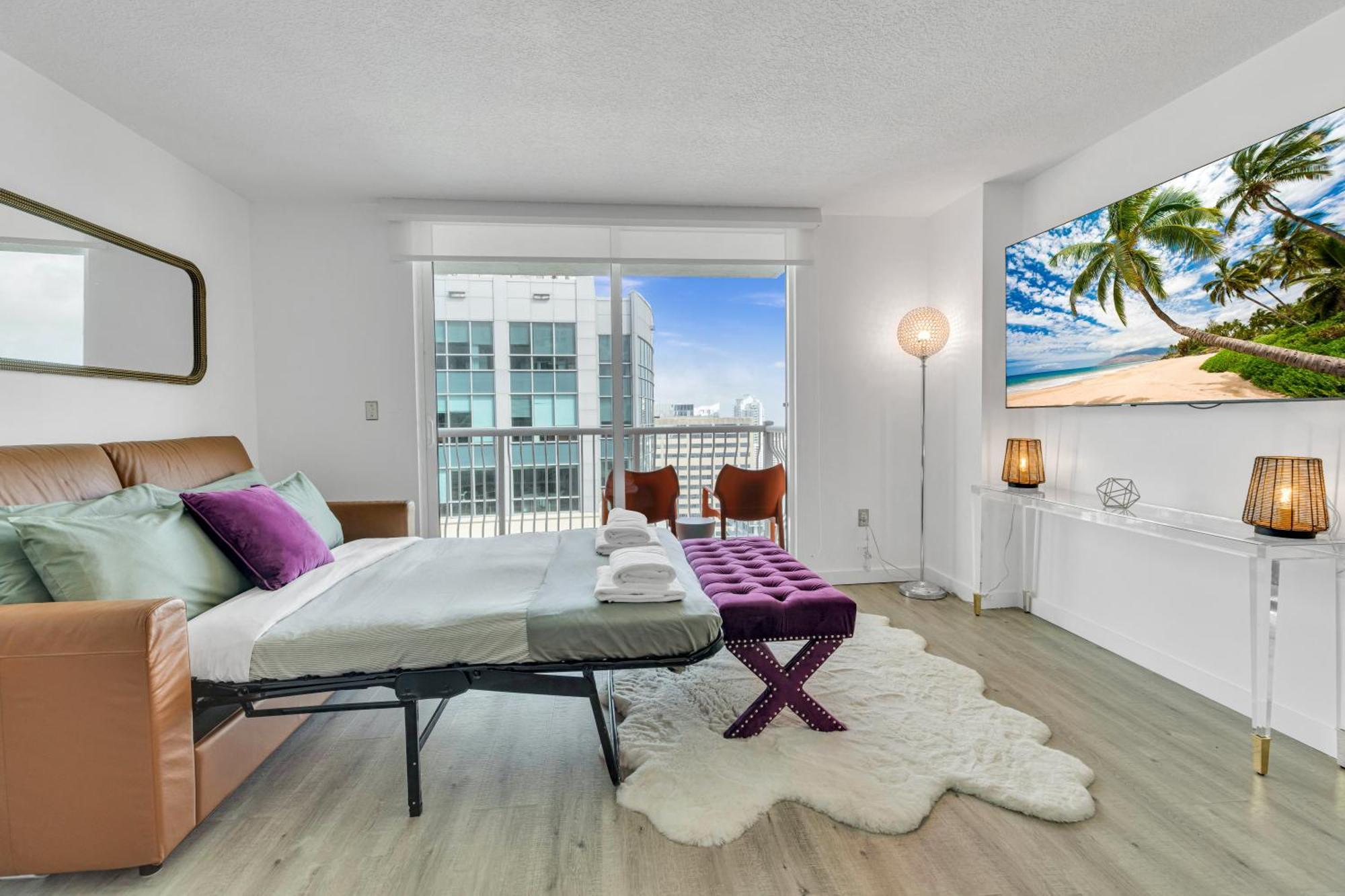 Oceanside Penthouse Apartment In Brickell Miami, Pool, Free Parking Ngoại thất bức ảnh