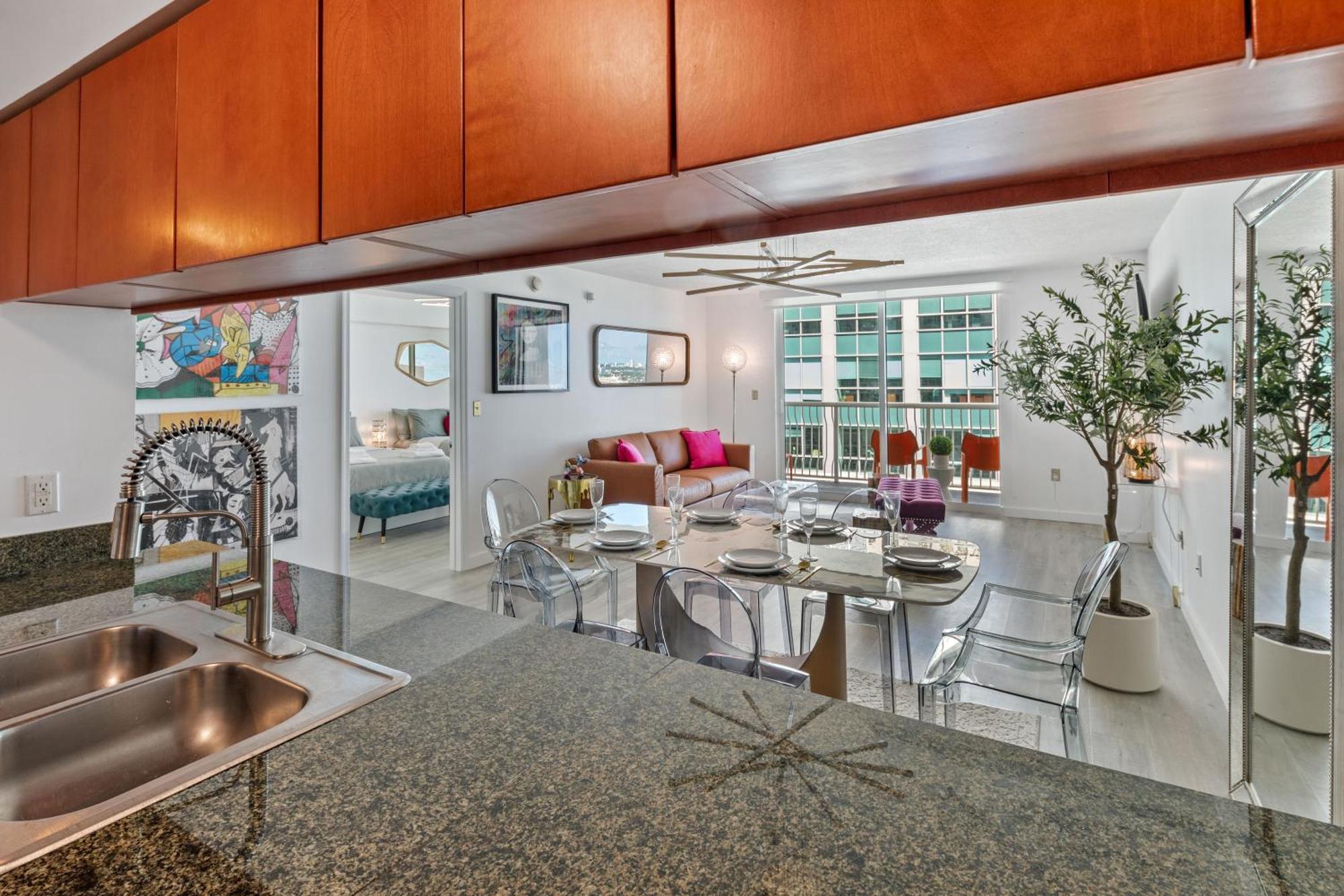 Oceanside Penthouse Apartment In Brickell Miami, Pool, Free Parking Ngoại thất bức ảnh