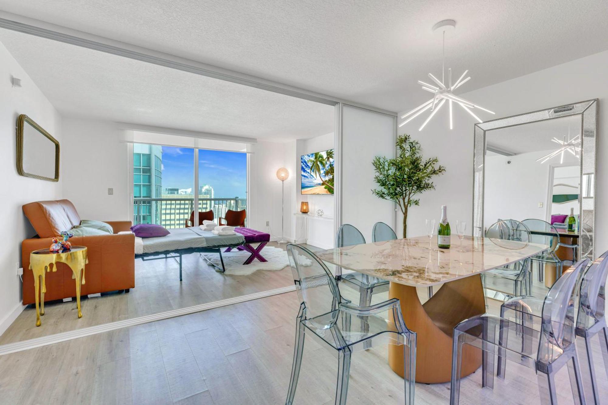 Oceanside Penthouse Apartment In Brickell Miami, Pool, Free Parking Ngoại thất bức ảnh