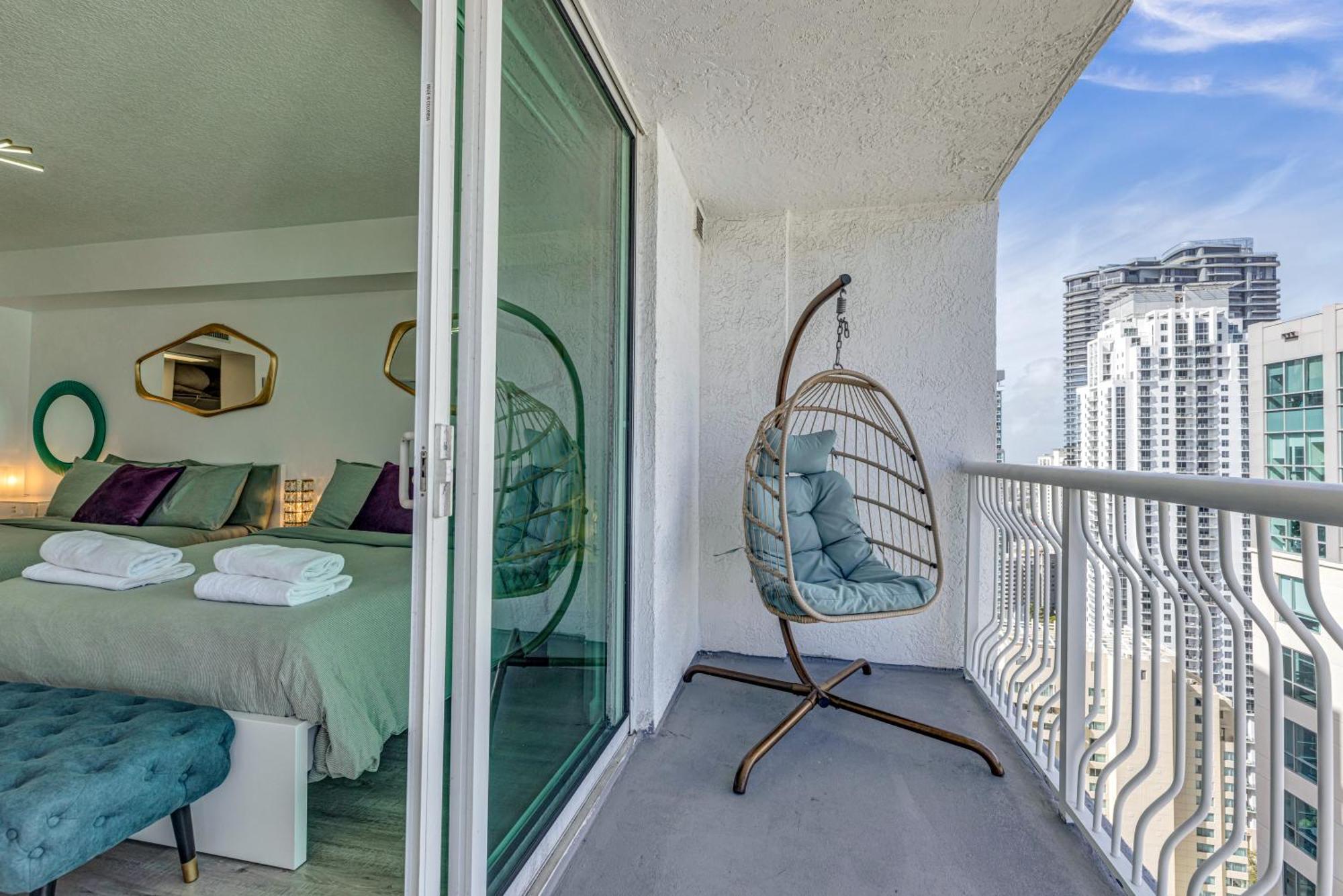 Oceanside Penthouse Apartment In Brickell Miami, Pool, Free Parking Ngoại thất bức ảnh