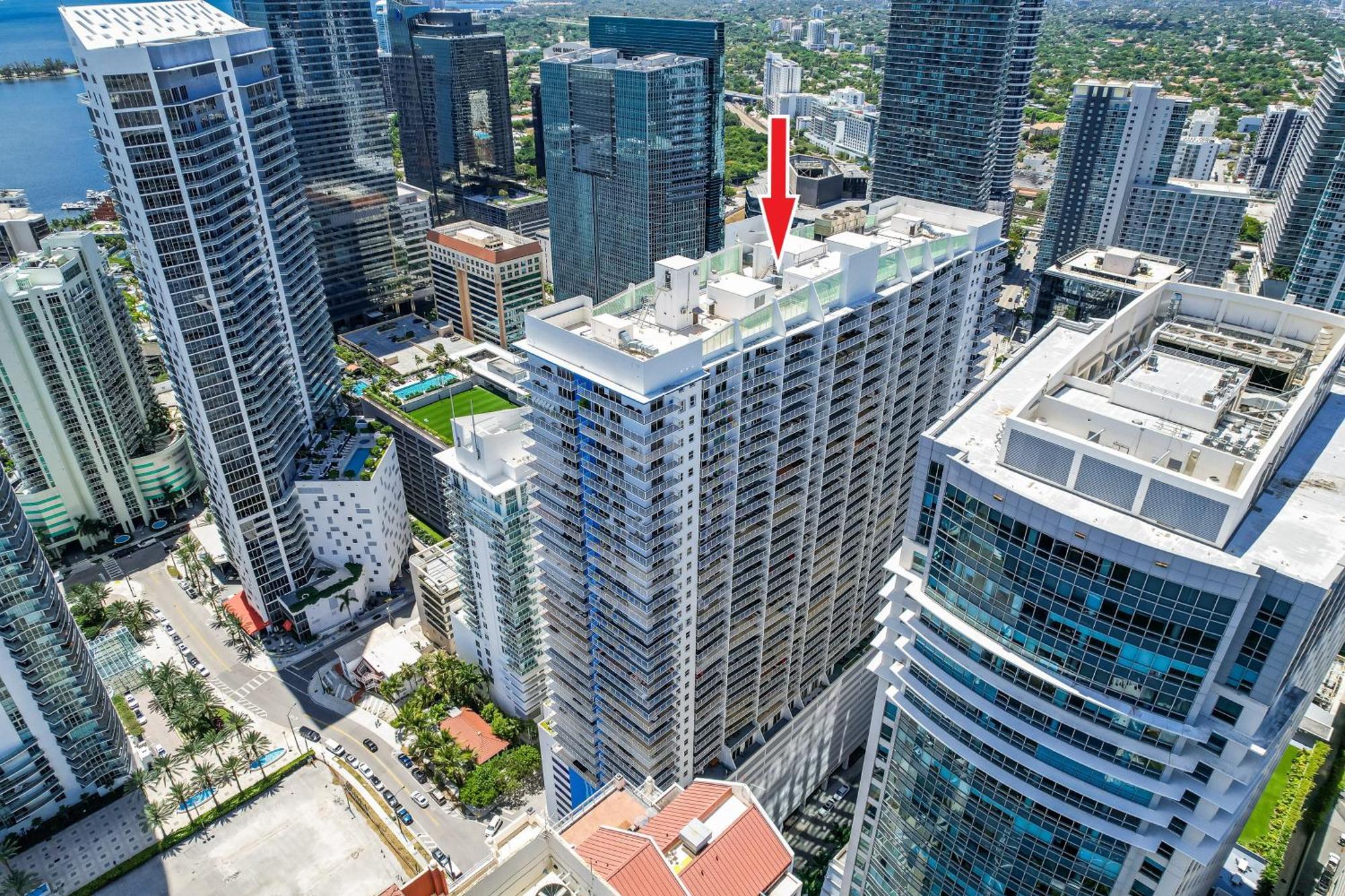 Oceanside Penthouse Apartment In Brickell Miami, Pool, Free Parking Ngoại thất bức ảnh