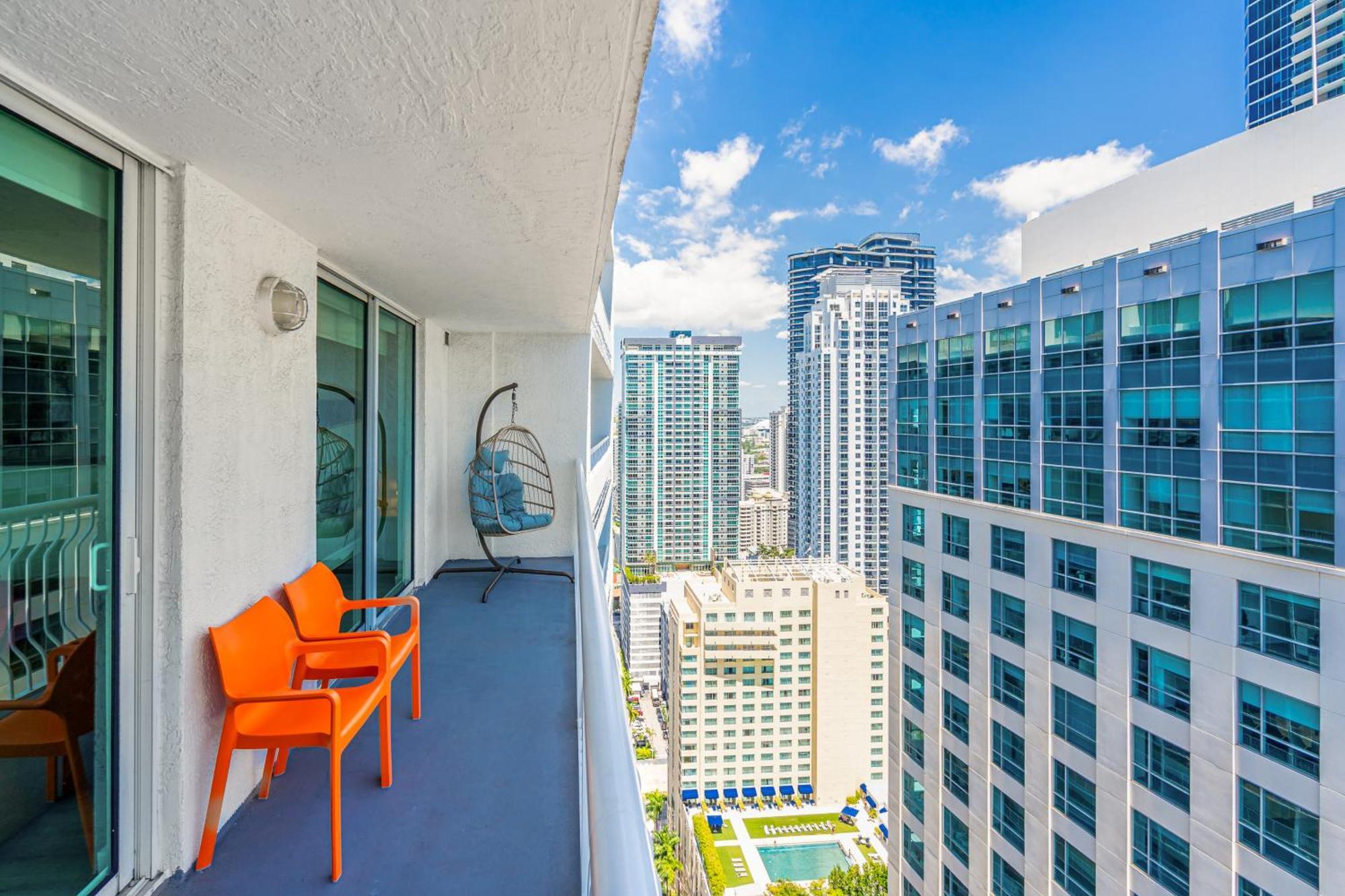Oceanside Penthouse Apartment In Brickell Miami, Pool, Free Parking Ngoại thất bức ảnh