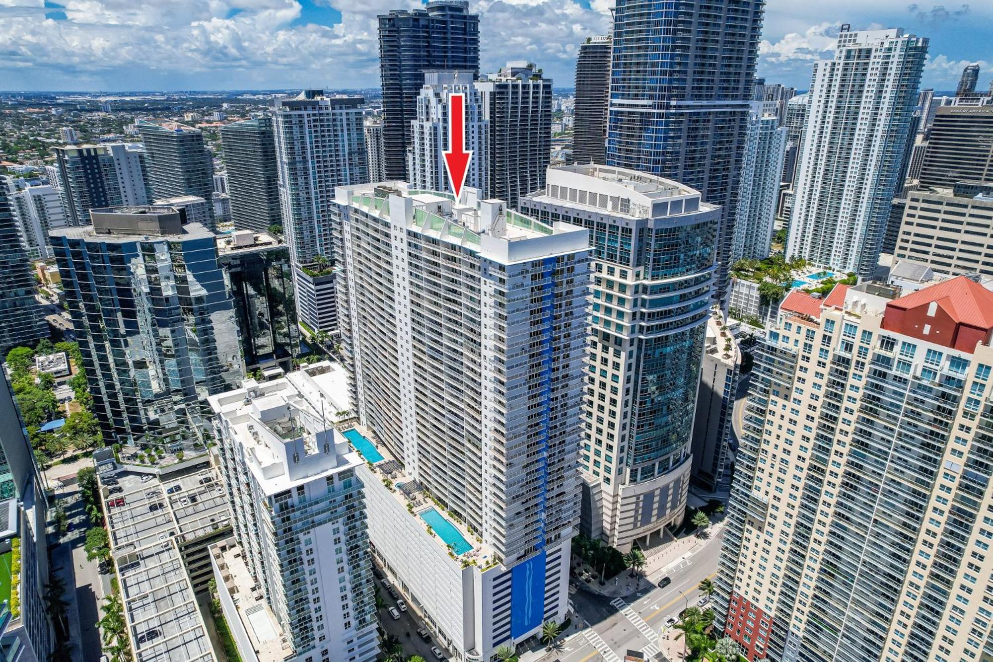 Oceanside Penthouse Apartment In Brickell Miami, Pool, Free Parking Ngoại thất bức ảnh
