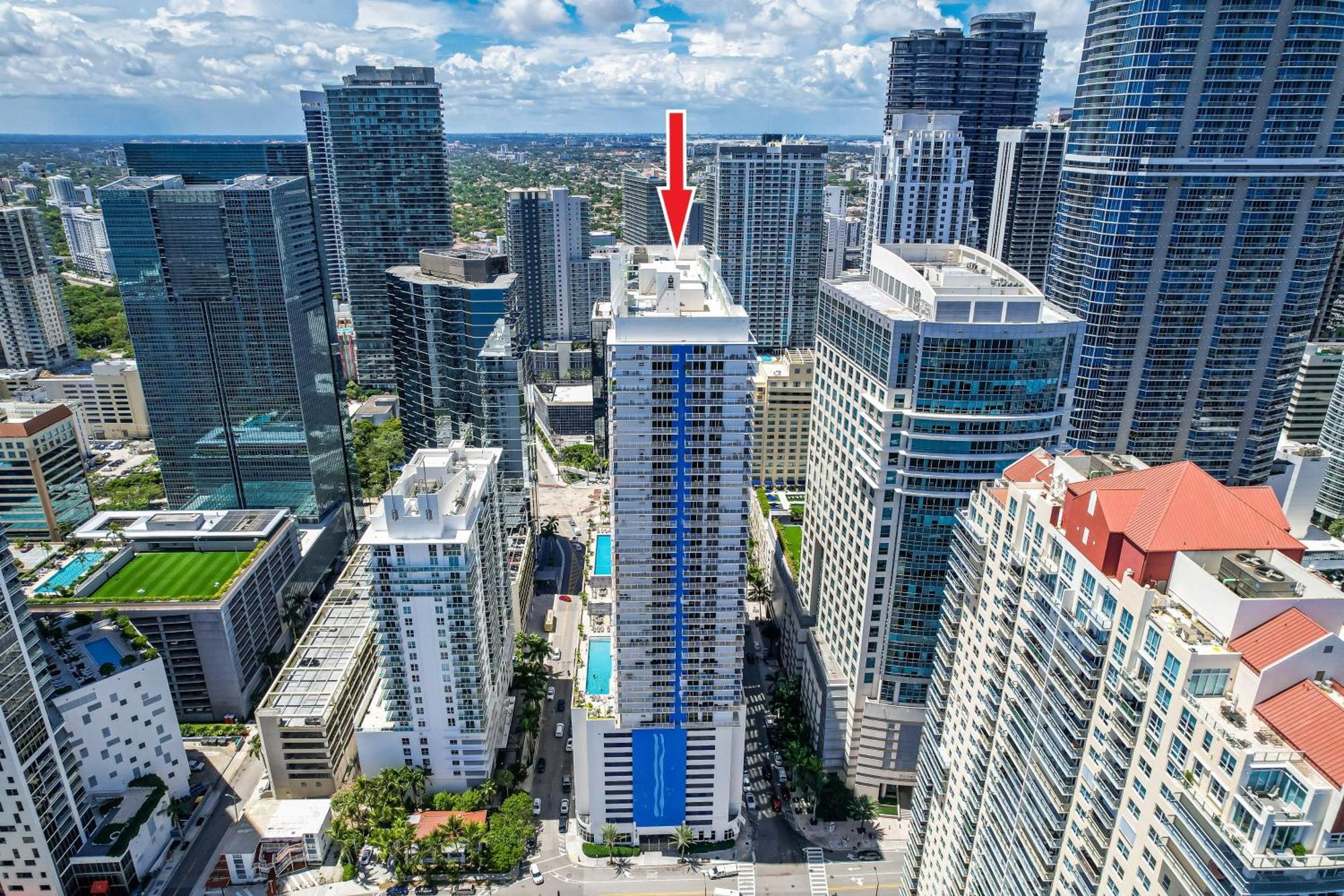 Oceanside Penthouse Apartment In Brickell Miami, Pool, Free Parking Ngoại thất bức ảnh